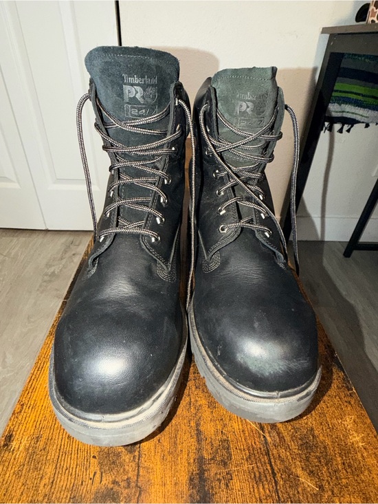 Timberland PRO Black Men\'s Lace-Up Work Boot